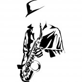 Jazzman Wall Stickers