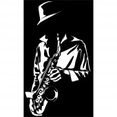 Jazzman Wall Stickers