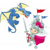 Knight Wall Stickers