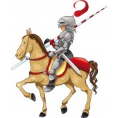 Knight Wall Stickers