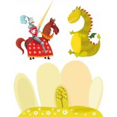 Knight Wall Stickers