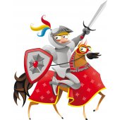 Knight Wall Stickers