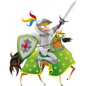 Knight Wall Stickers