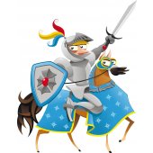 Knight Wall Stickers