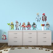 Knights Set Wall Stickers