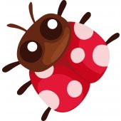 Ladybug Wall Stickers