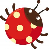 Ladybug Wall Stickers