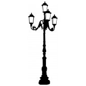Lamp Post Wall Stickers