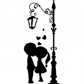 Lamp Post Wall Stickers