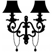 Lamp Wall Stickers