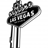 Las Vegas Wall Stickers