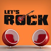 Let's rock Wall Stickers