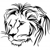 Lion Wall Stickers