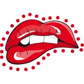 Lips Wall Stickers