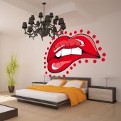 Lips Wall Stickers