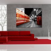 London - Triptych Forex Print