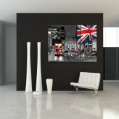 London - Triptych Forex Print