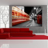 London - Triptych Forex Print