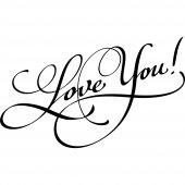 Love You Wall Stickers