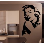 Marilyn Monroe Wall Stickers