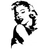 Marilyn Monroe Wall Stickers