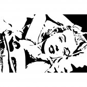 Marilyn Monroe Wall Stickers