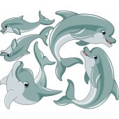 Marine Set Wall Stickers