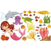 Marine Set Wall Stickers