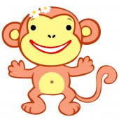 Monkey Wall Stickers