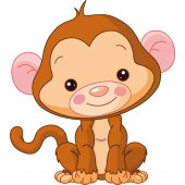 Monkey Wall Stickers