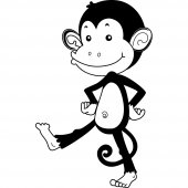 Monkey Wall Stickers