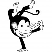 Monkey Wall Stickers