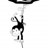 Monkey Wall Stickers