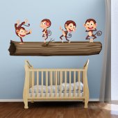 Monkeys Wall Stickers