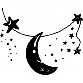 Moon Wall Stickers