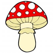 Mushroom Wall Stickers