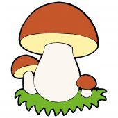 Mushroom Wall Stickers