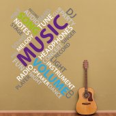 Music Wall Stickers