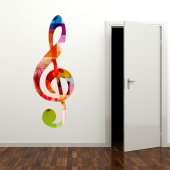 Musical Note Wall Stickers