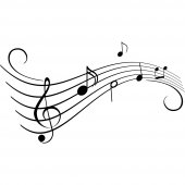 Musical Notes Wall Stickers