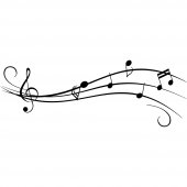 Musical Notes Wall Stickers