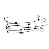 Musical Notes Wall Stickers