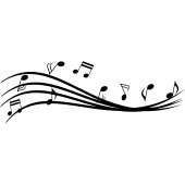 Musical Notes Wall Stickers