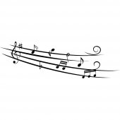 Musical Notes Wall Stickers