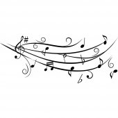 Musical Notes Wall Stickers