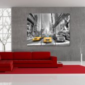 New York - Triptych Forex Print