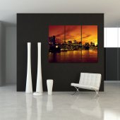 New York - Triptych Forex Print