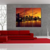 New York - Triptych Forex Print