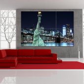 New York - Triptych Forex Print