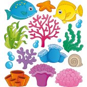 Ocean Set Wall Stickers